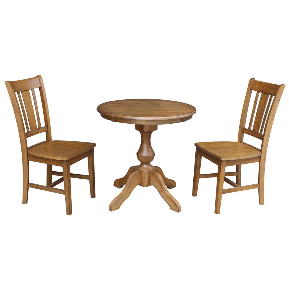 30" Round Top Pedestal Table - 28.9"H. Picture 9