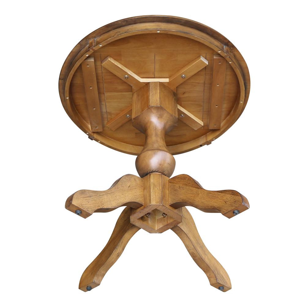 30" Round Top Pedestal Table - 28.9"H. Picture 7