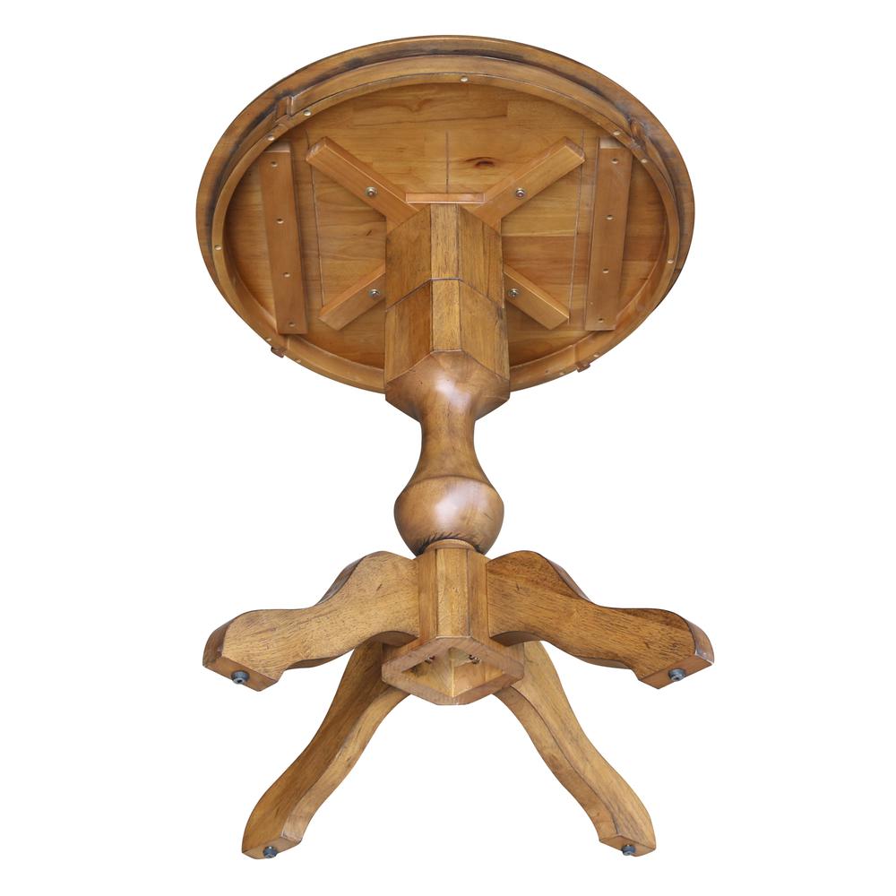 30" Round Top Pedestal Table - 28.9"H. Picture 14