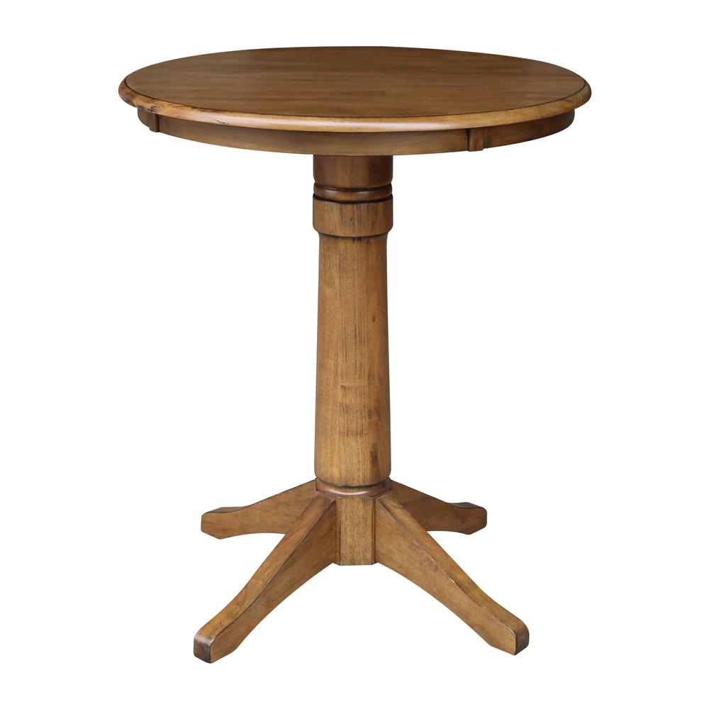30" Round Top Pedestal Table - 28.9"H. Picture 32