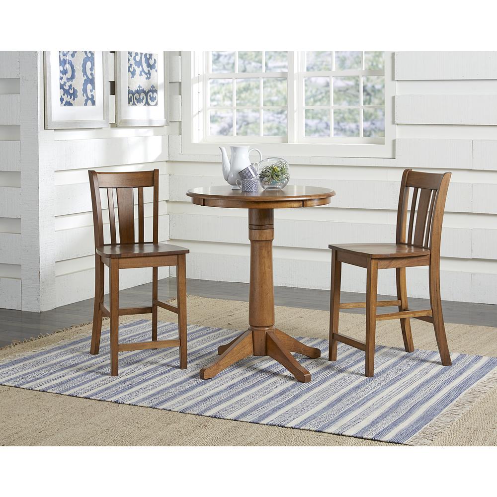 30" Round Top Pedestal Table - 28.9"H. Picture 31