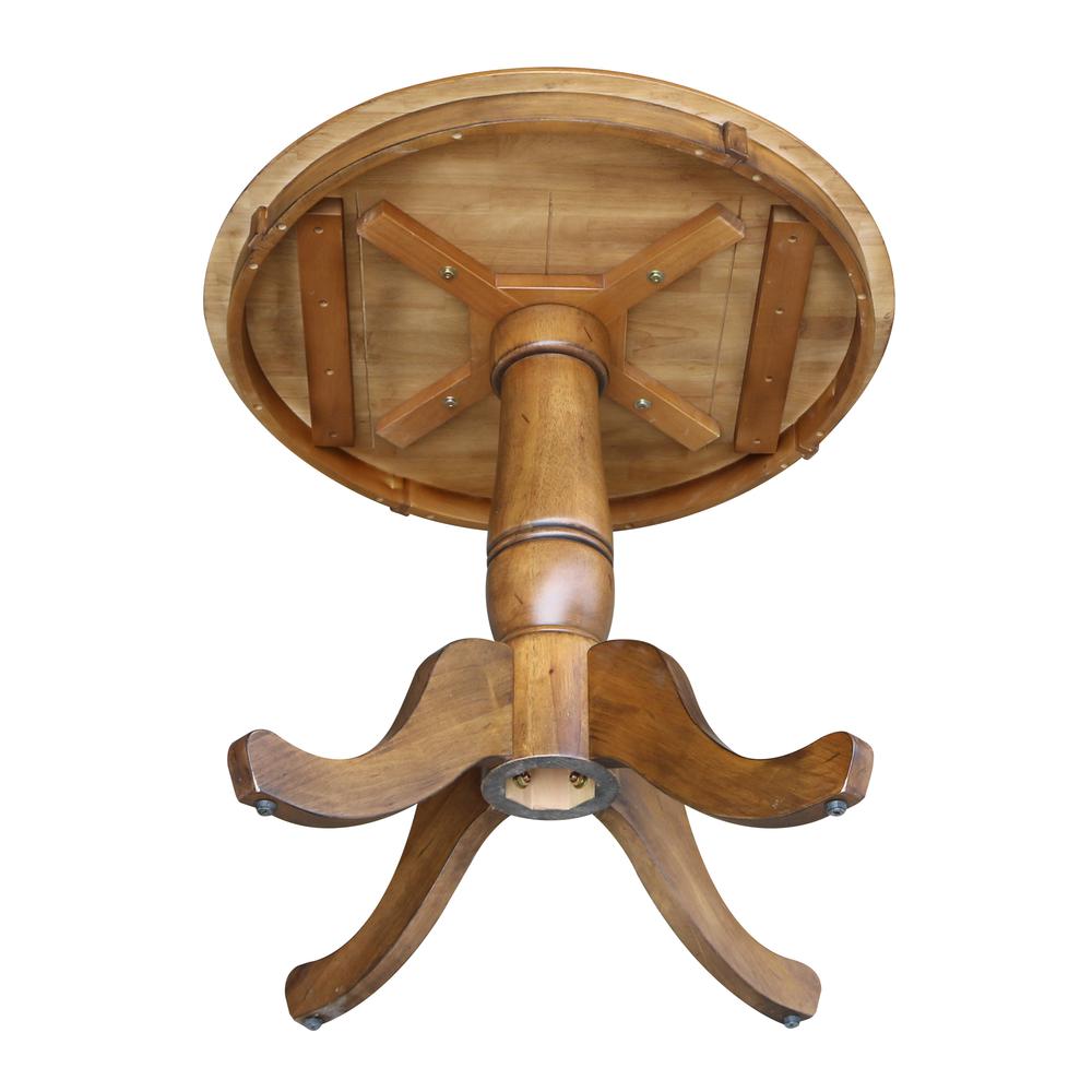 30" Round Top Pedestal Table - 28.9"H. Picture 3