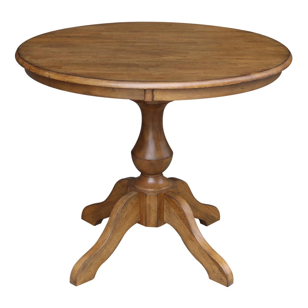 36" Round Top Pedestal Table - 28.9"H. Picture 12