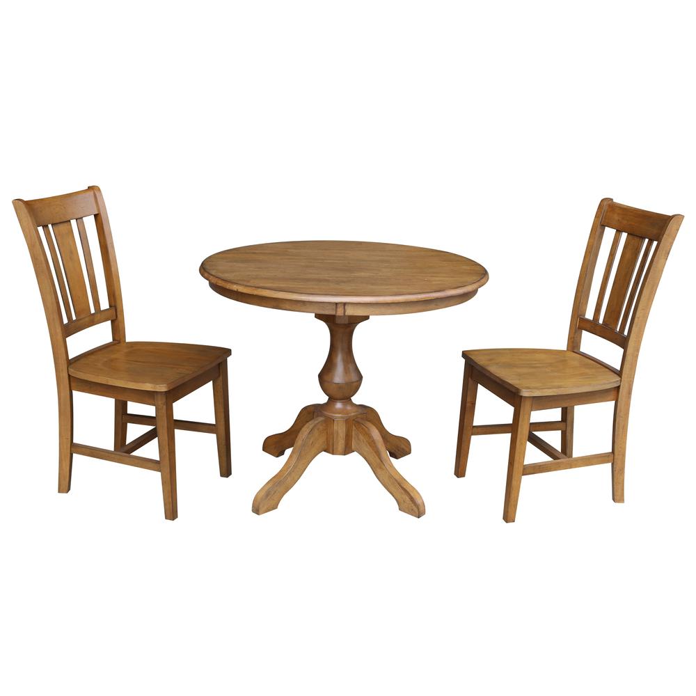 36" Round Top Pedestal Table - 28.9"H. Picture 9