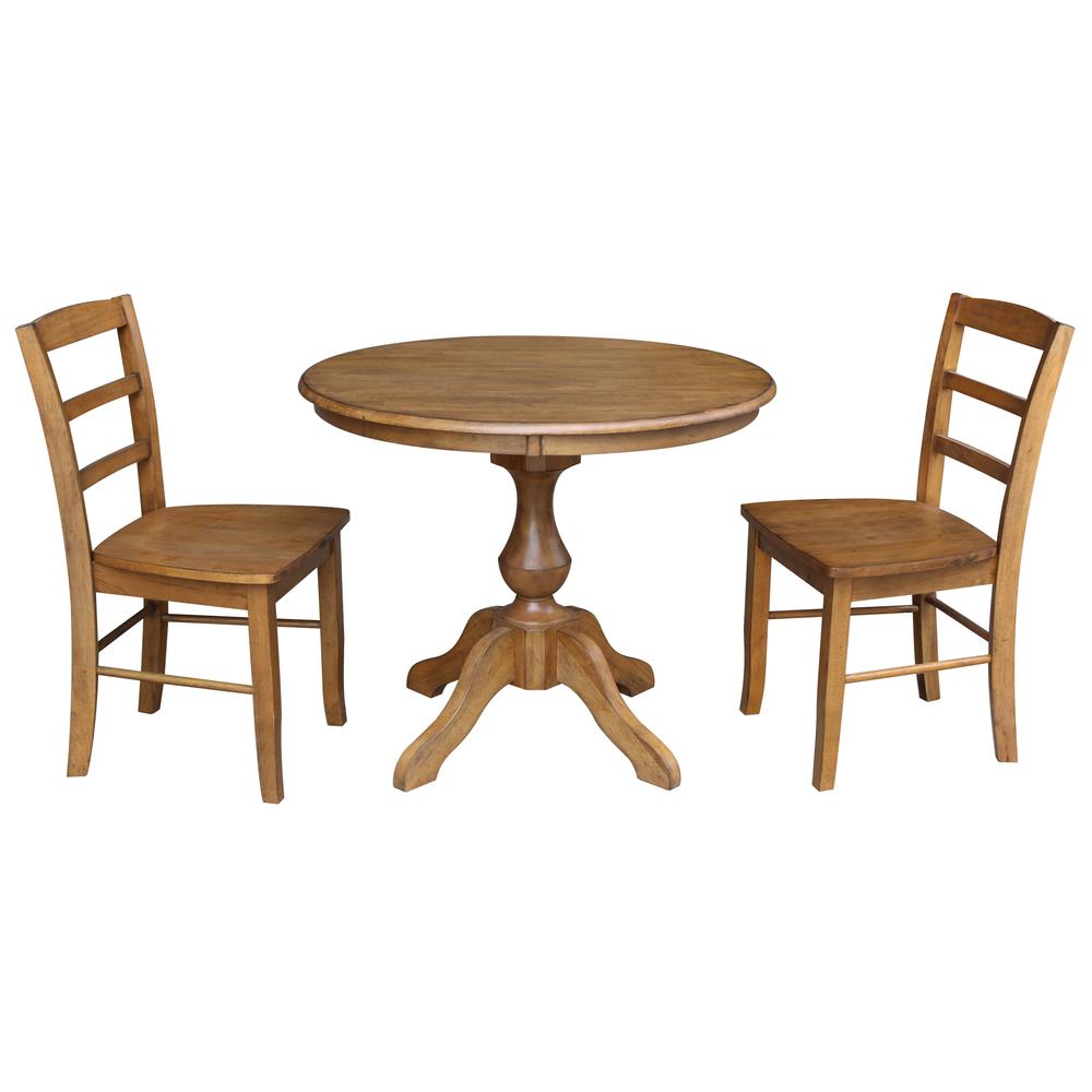 36" Round Top Pedestal Table - 28.9"H. Picture 10