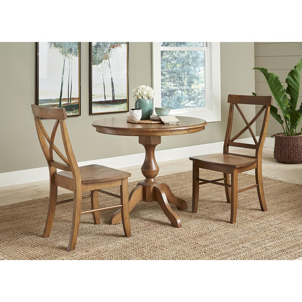 36" Round Top Pedestal Table - 28.9"H. Picture 11