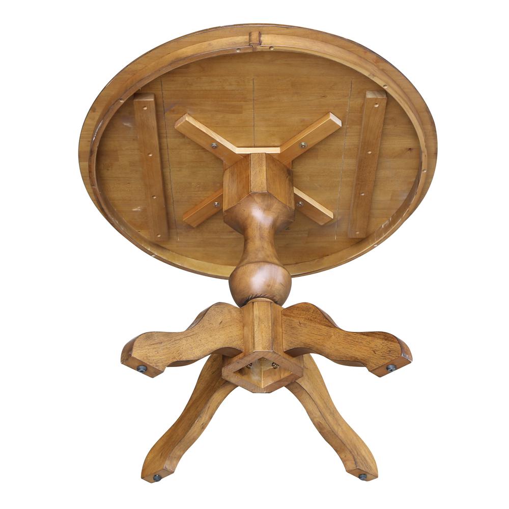 36" Round Top Pedestal Table - 28.9"H. Picture 7