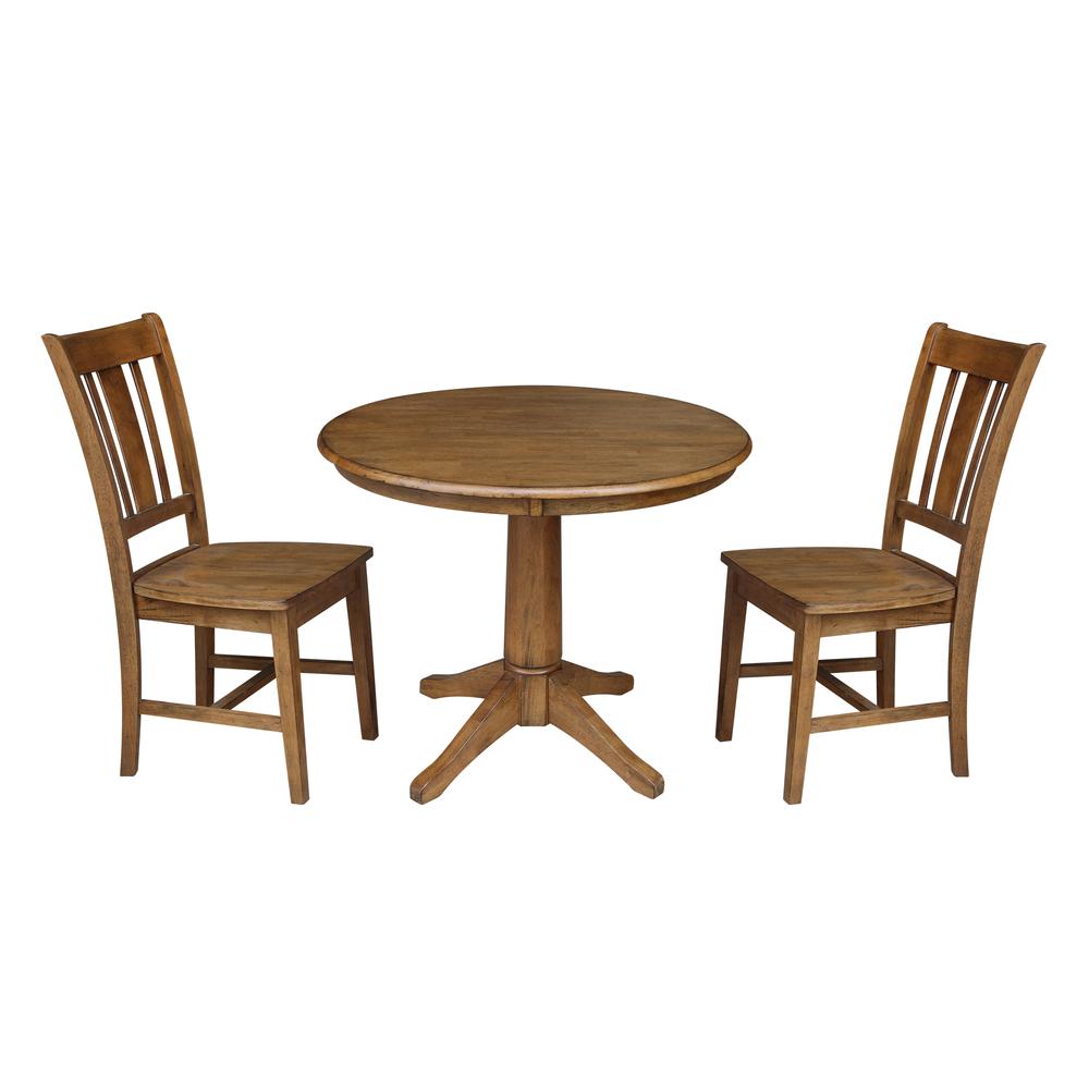 36" Round Top Pedestal Table - 28.9"H. Picture 33