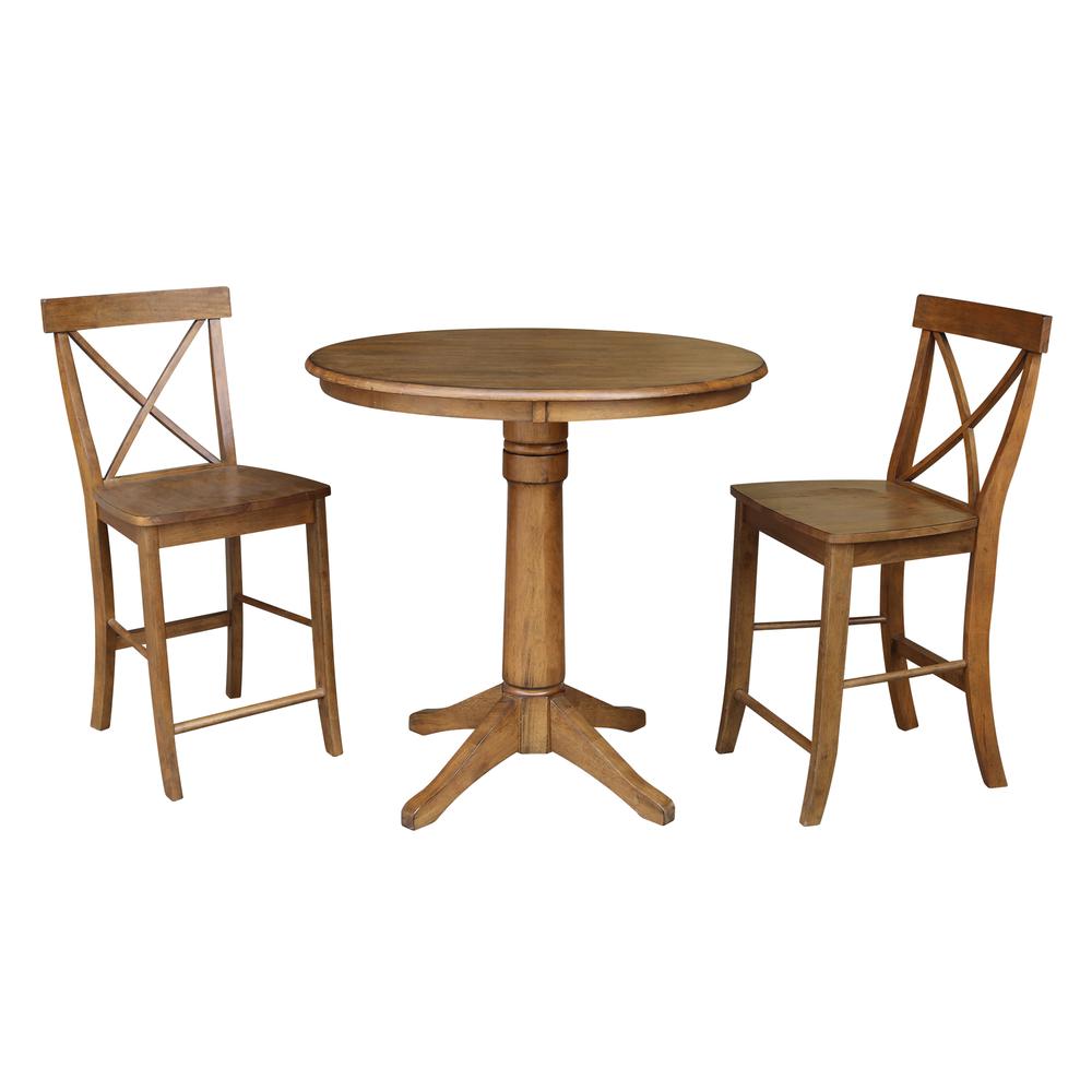 36" Round Top Pedestal Table - 28.9"H. Picture 34