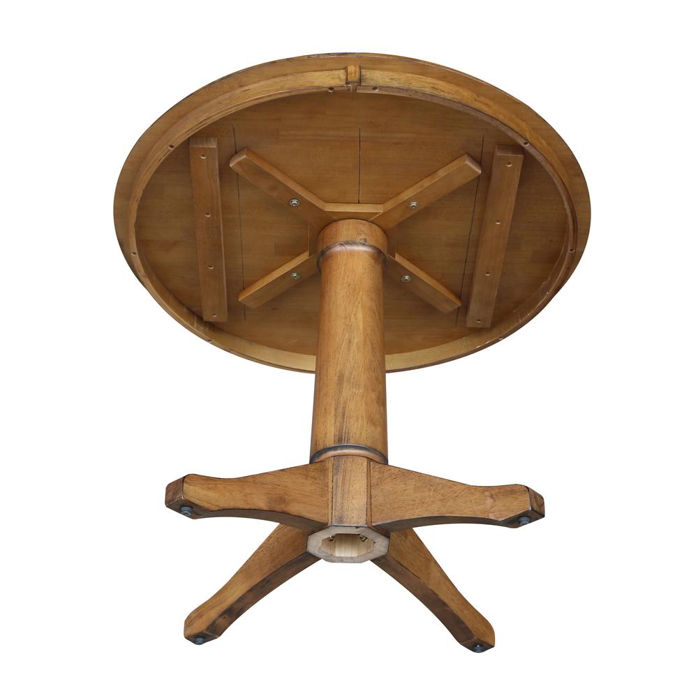 36" Round Top Pedestal Table - 28.9"H. Picture 24