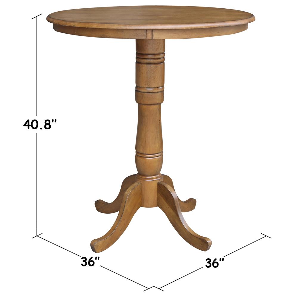 36" Round Top Pedestal Table - 28.9"H. Picture 39