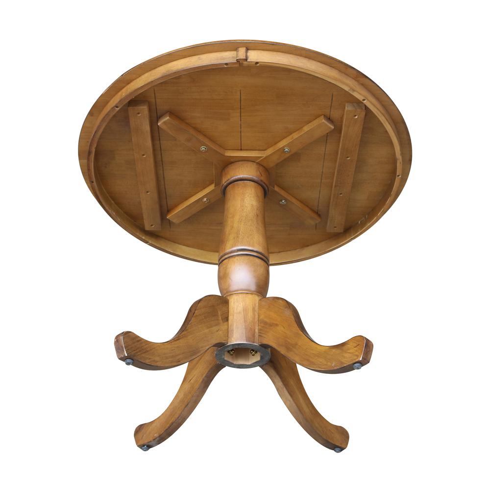 36" Round Top Pedestal Table - 28.9"H. Picture 3