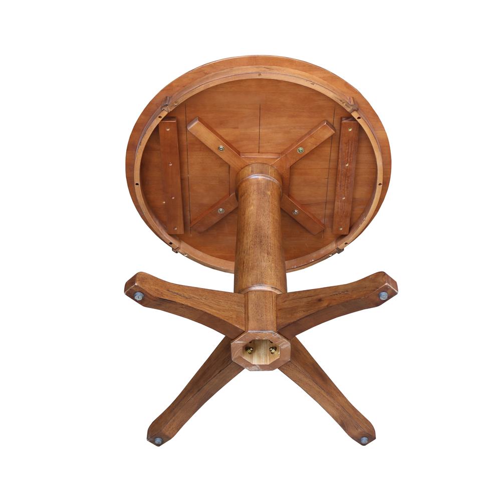 30" Round Top Pedestal Table - 29.9" Height. Picture 3