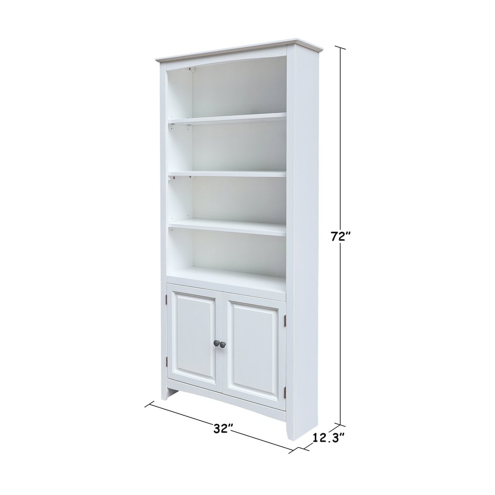 Solid Wood Shaker Bookcase - 72"H. Picture 8