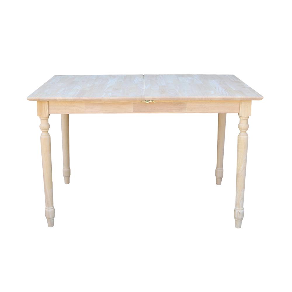 Table With Butterfly Extension, Unfinished. Picture 3