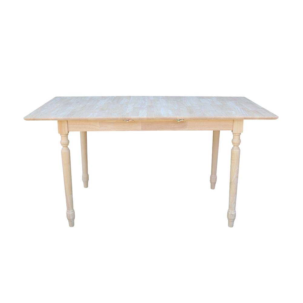 Table With Butterfly Extension, Unfinished. Picture 2