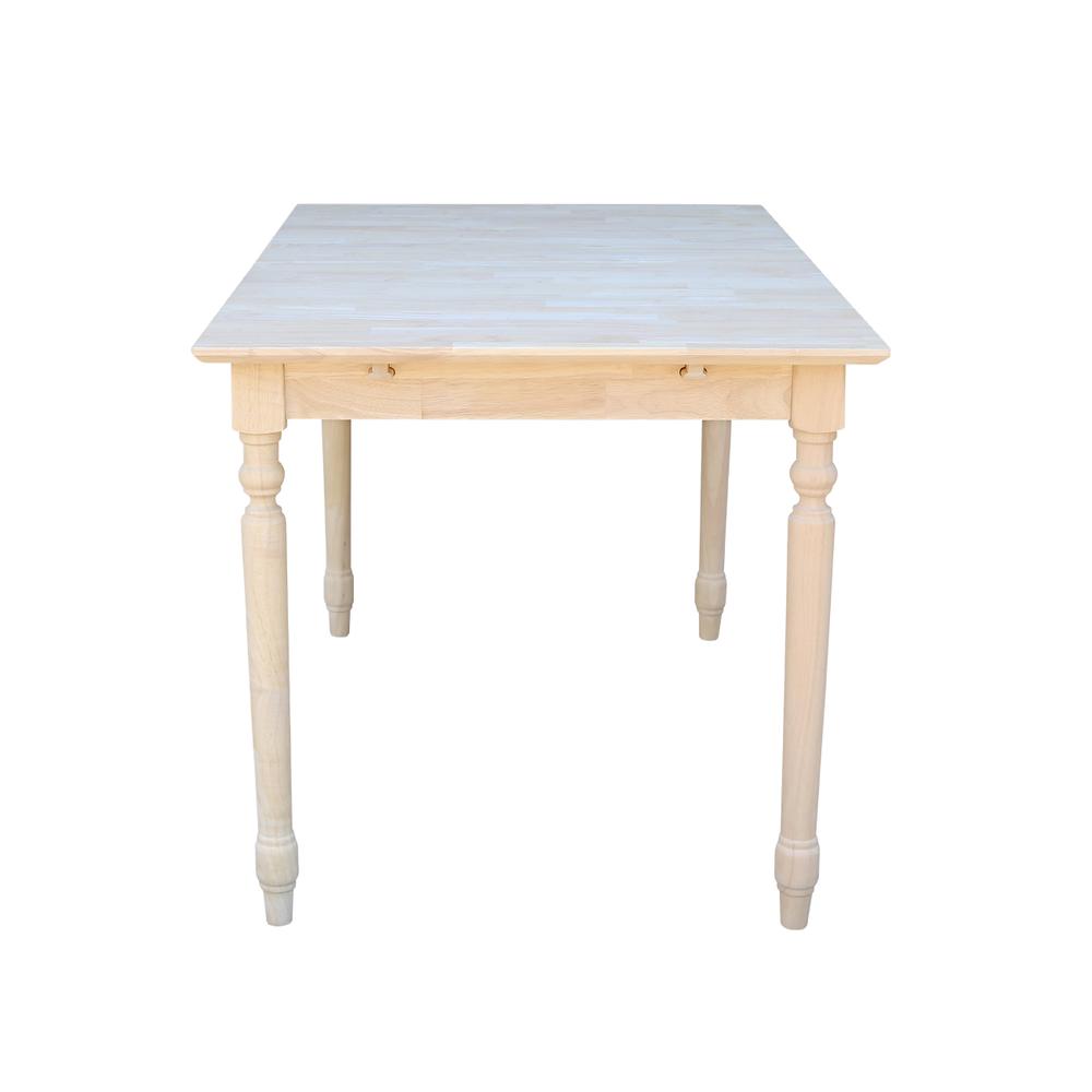 Table With Butterfly Extension, Unfinished. Picture 5