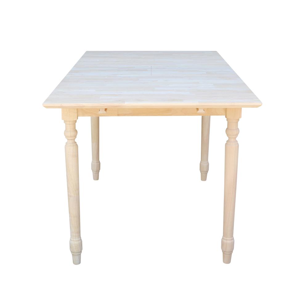 Table With Butterfly Extension, Unfinished. Picture 4