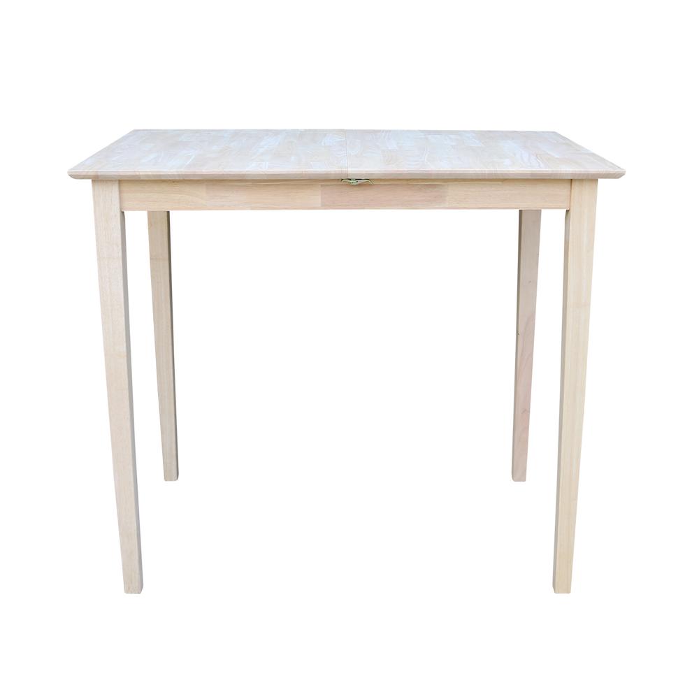 Table With Butterfly Extension, Unfinished. Picture 3