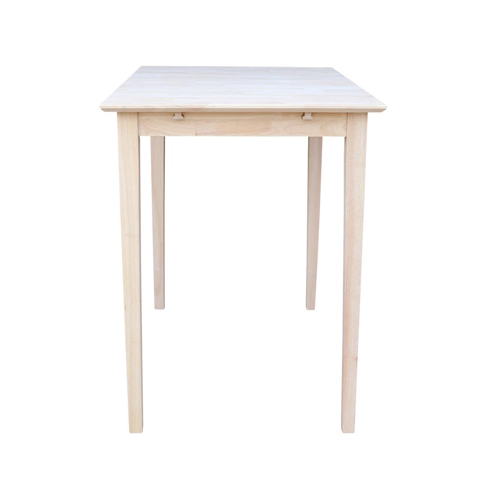 Table With Butterfly Extension, Unfinished. Picture 5
