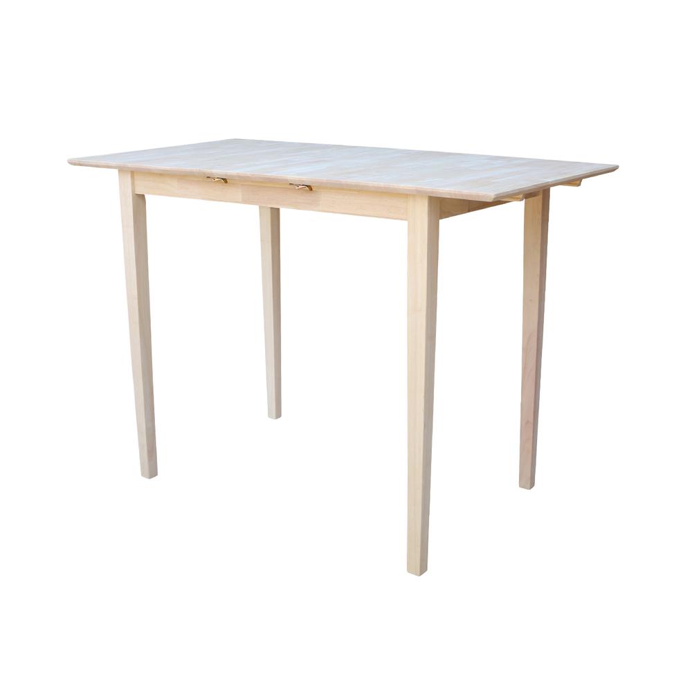Table With Butterfly Extension, Unfinished. Picture 7