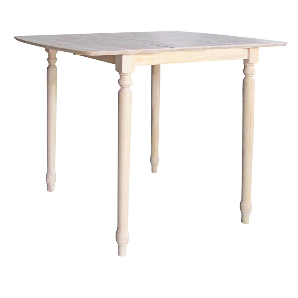 Table With Butterfly Extension, Unfinished. Picture 1