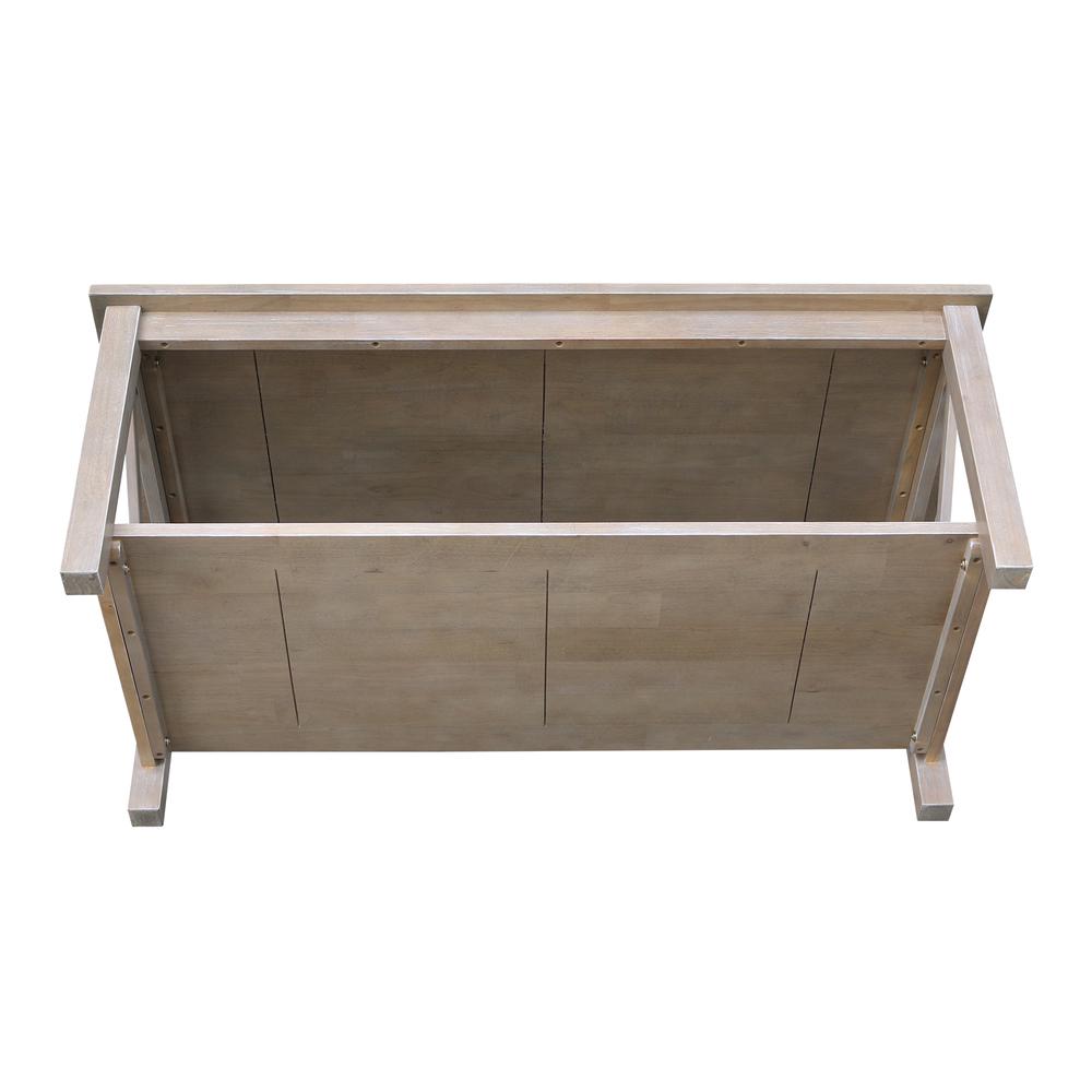 Hampton Coffee Table, Washed Gray Taupe. Picture 3