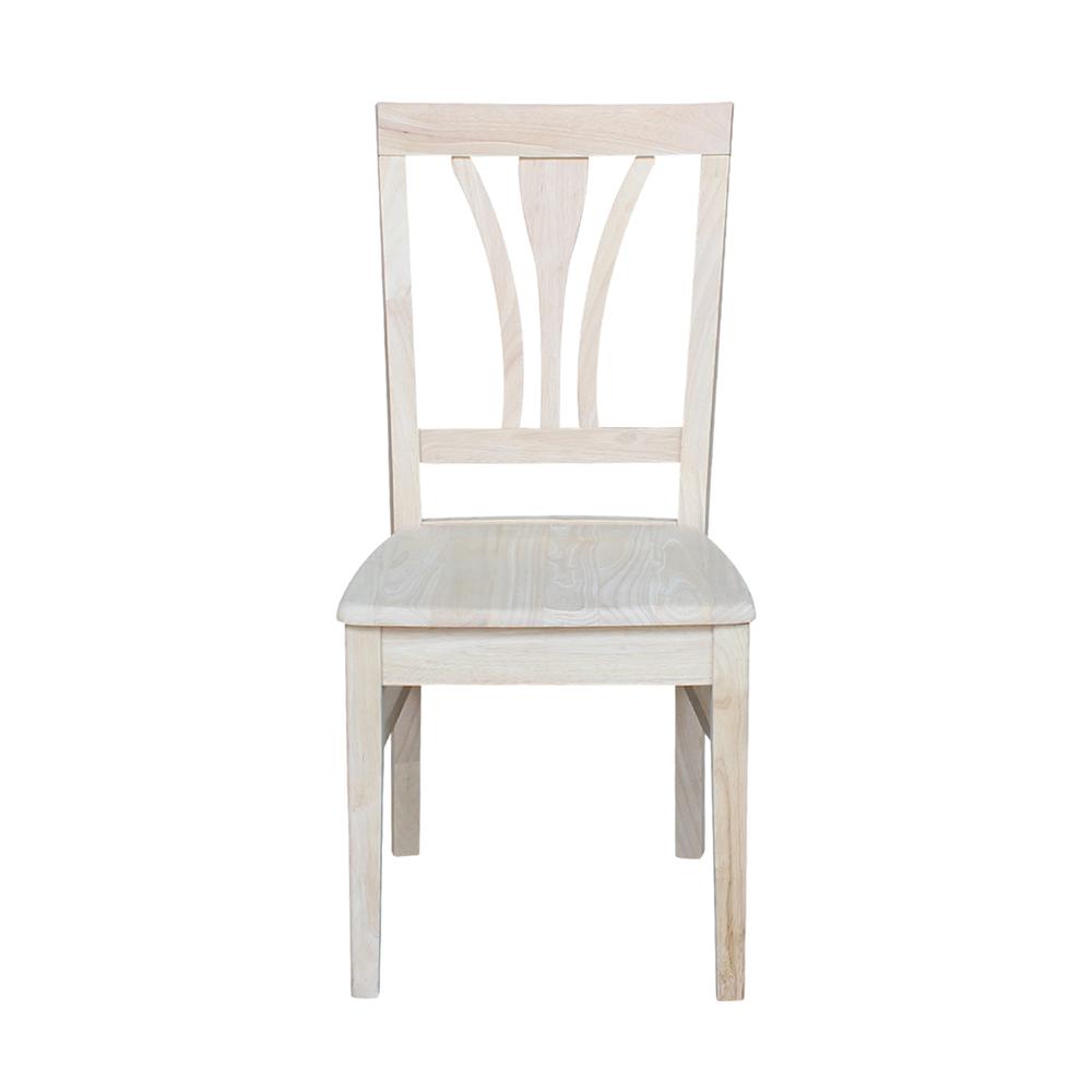 Set of Two Fanback Chair s, Unfinished. Picture 7