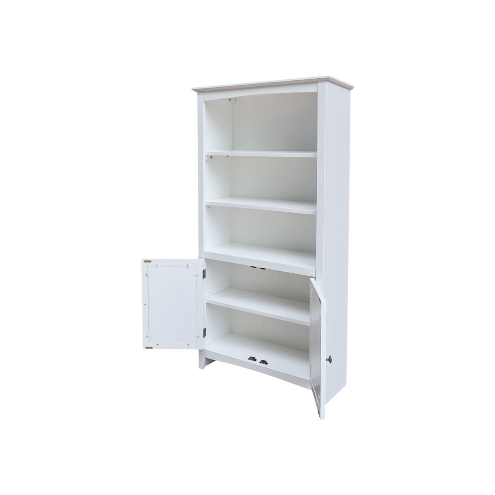 Solid Wood Shaker Bookcase - 60"H. Picture 5