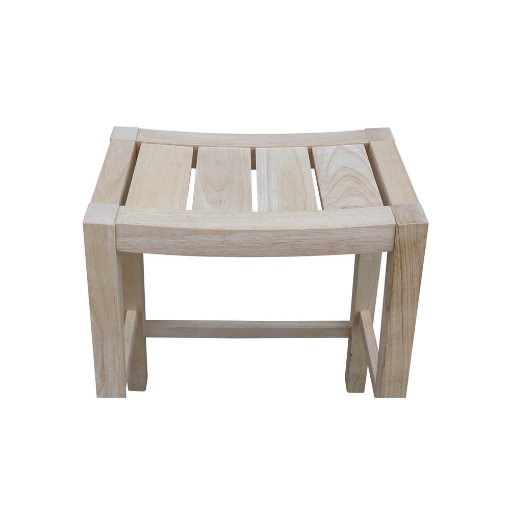 Ranch Stool - 30" Seat Height , Unfinished. Picture 2