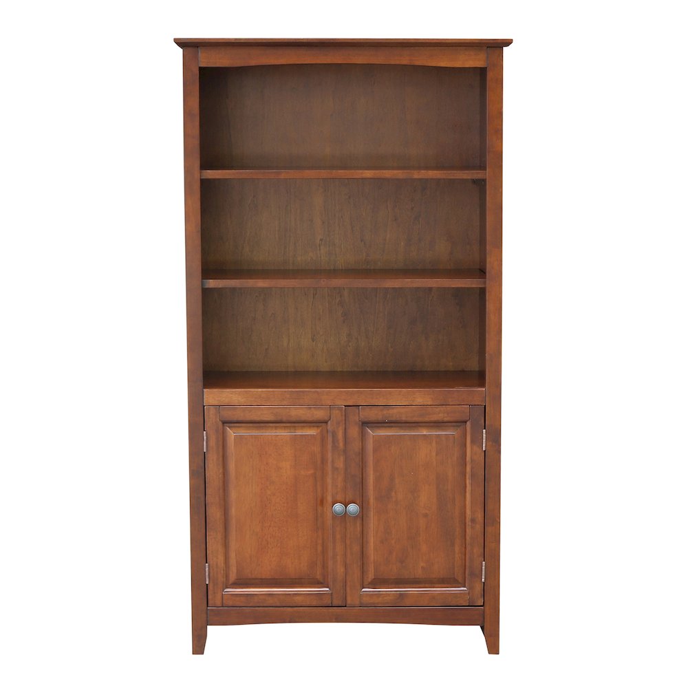 Solid Wood Shaker Bookcase - 60"H. Picture 1