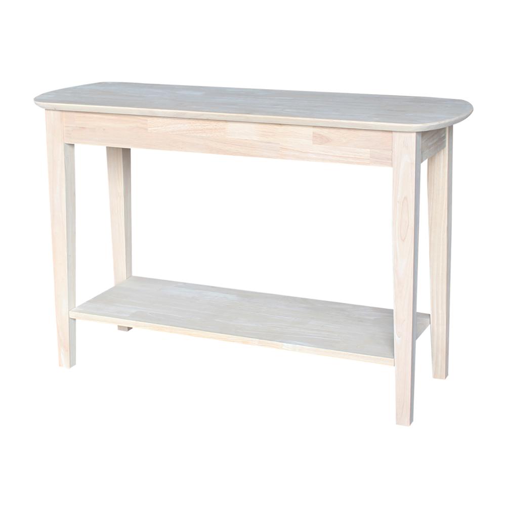 Philips Oval Sofa Table , Unfinished. Picture 11
