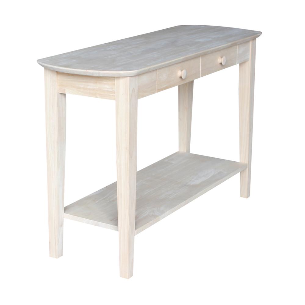 Philips Oval Sofa Table , Unfinished. Picture 4