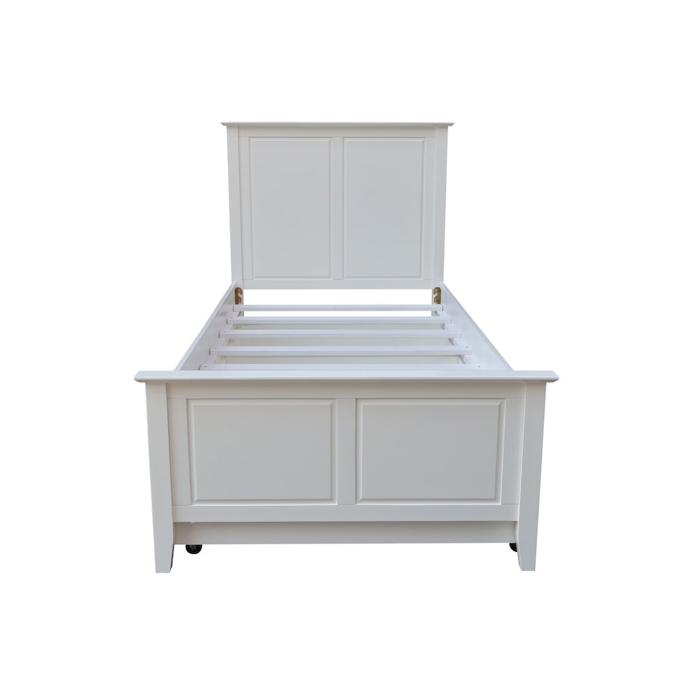 Heritage Solid Wood Twin Trundle Bed. Picture 8