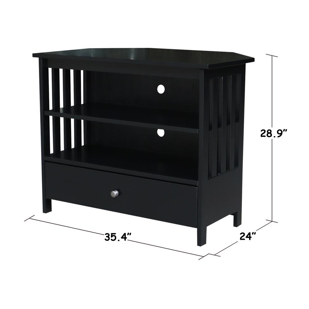 Mission Corner TV Stand- 714865. Picture 6