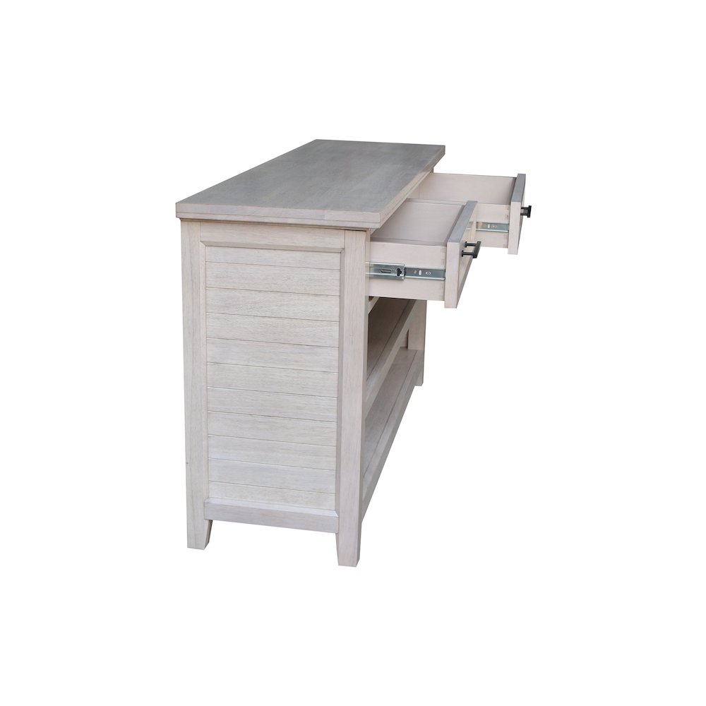 Sanibel Solid Wood Sofa Table. Picture 5
