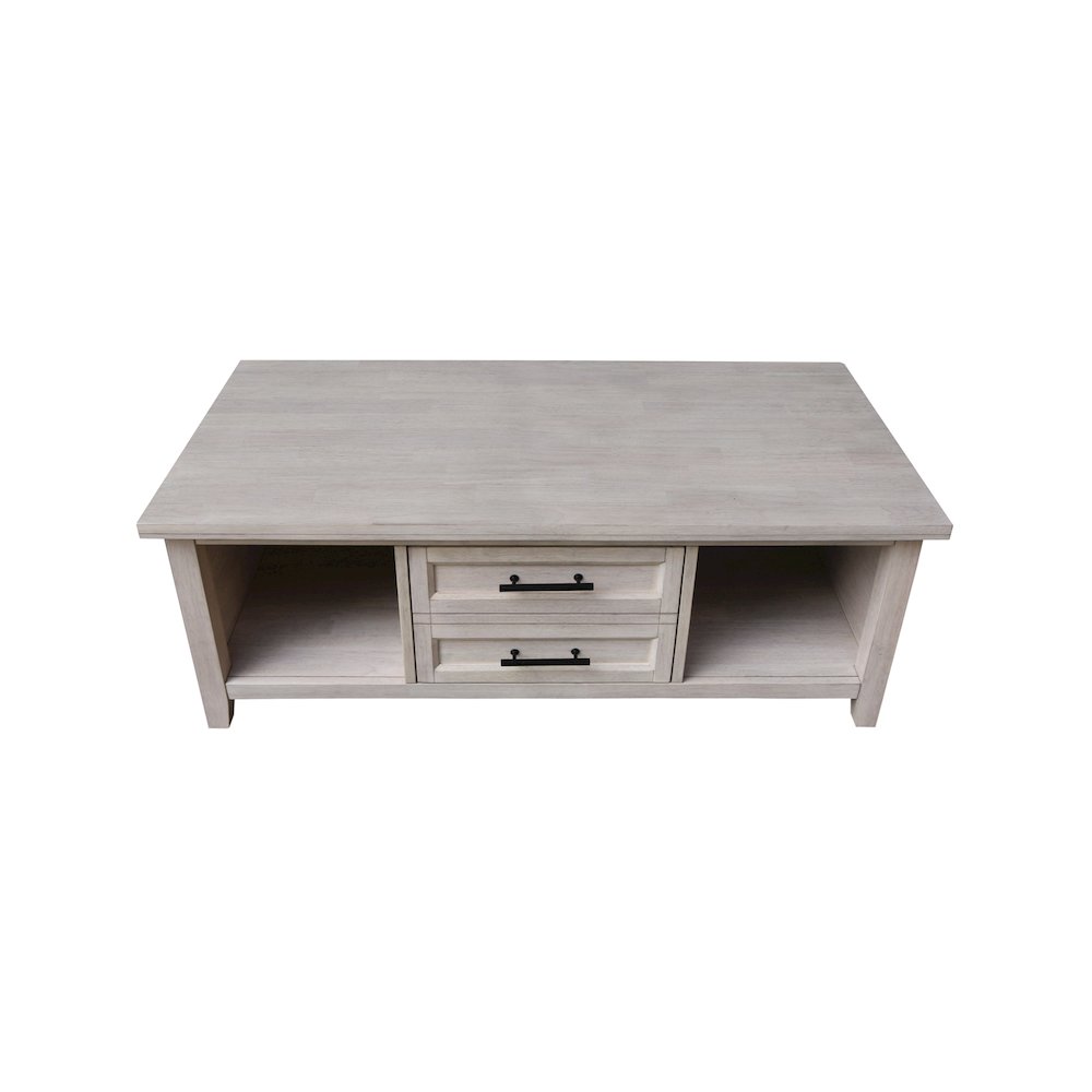 Sanibel Solid Wood Coffee Table. Picture 7