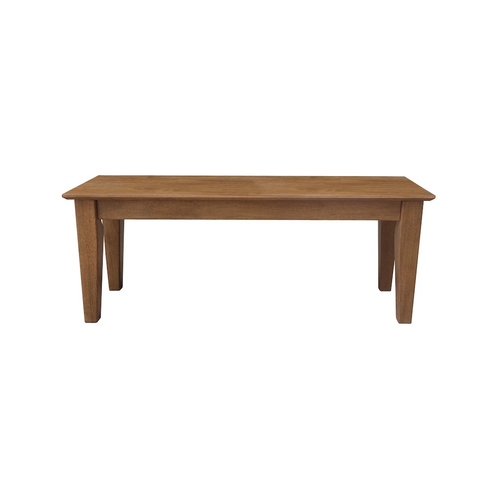 Solid Wood Shaker Style Accent Bench. Picture 2