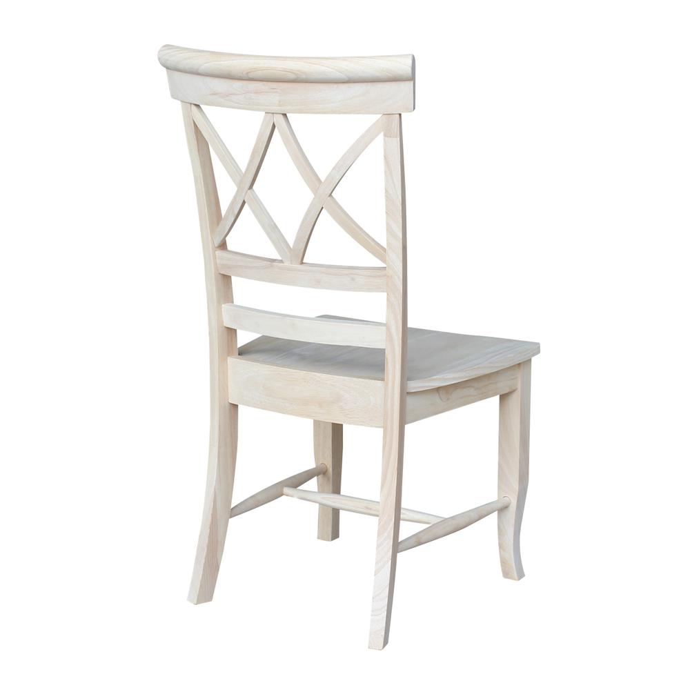 Set of Two Lacy Dining Chairs, Unfinished. Picture 7