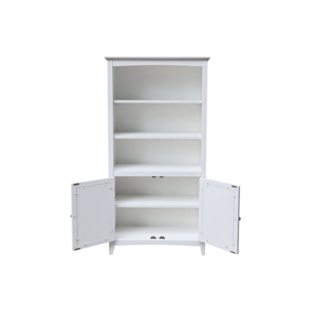 Solid Wood Shaker Bookcase - 60"H. Picture 6