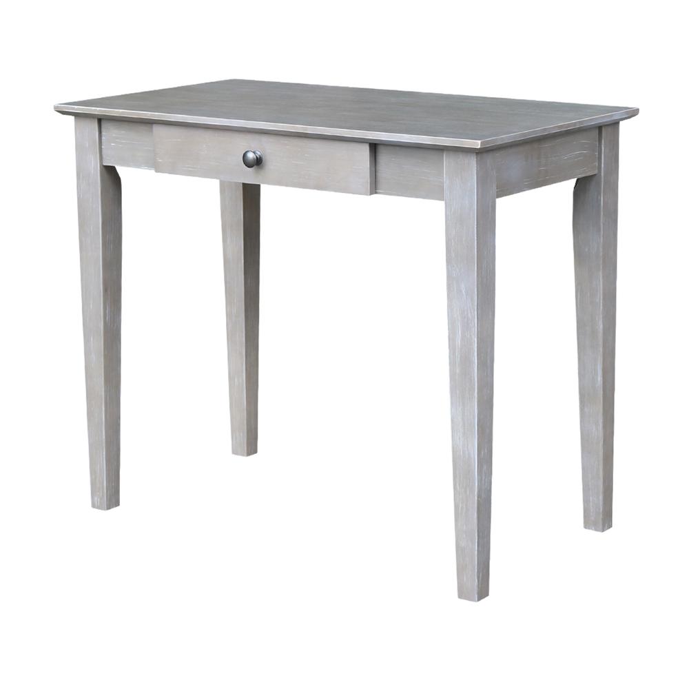 Writing Table, Washed Gray Taupe. Picture 13