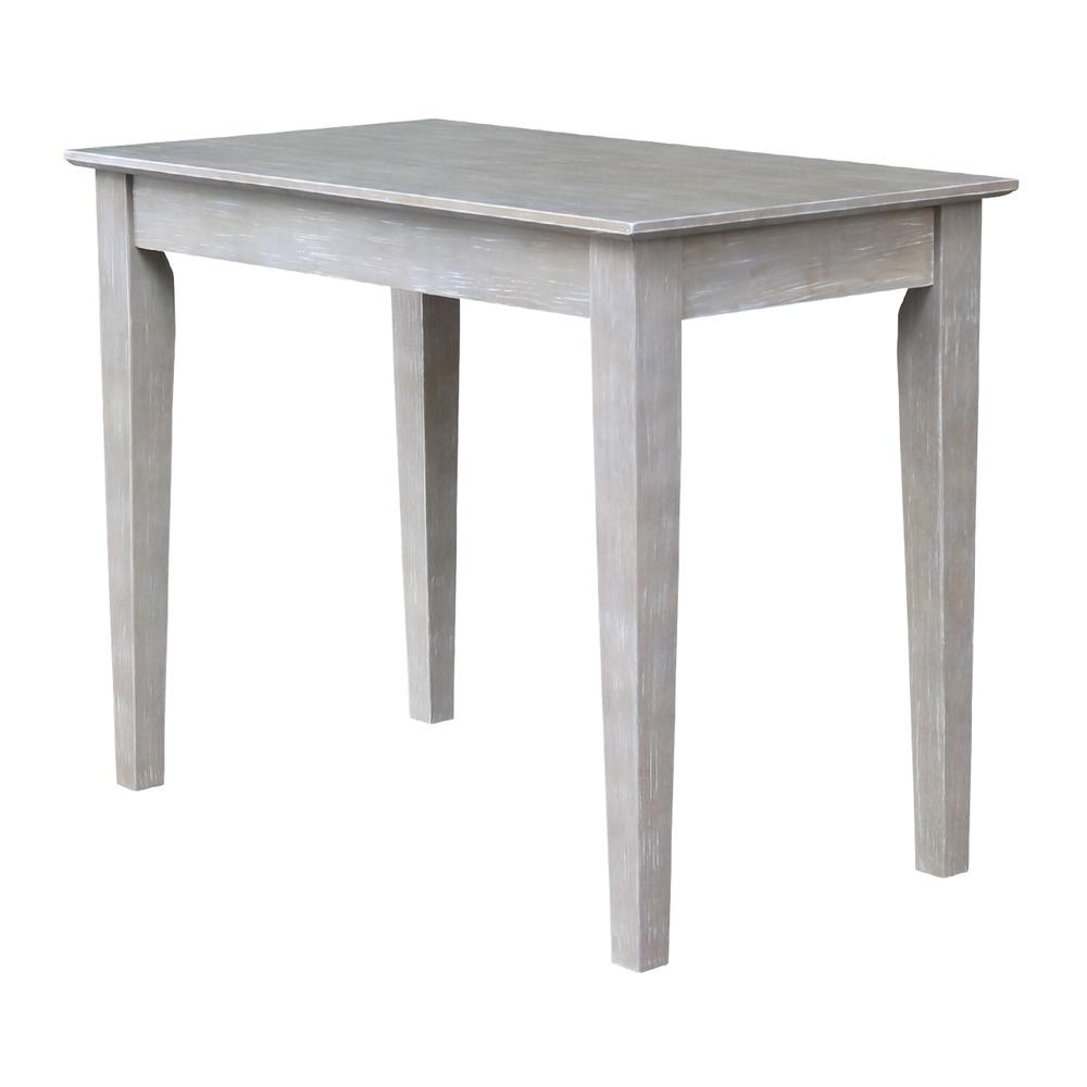 Writing Table, Washed Gray Taupe. Picture 1
