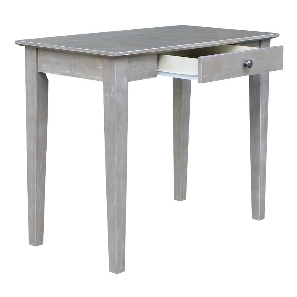 Writing Table, Washed Gray Taupe. Picture 5
