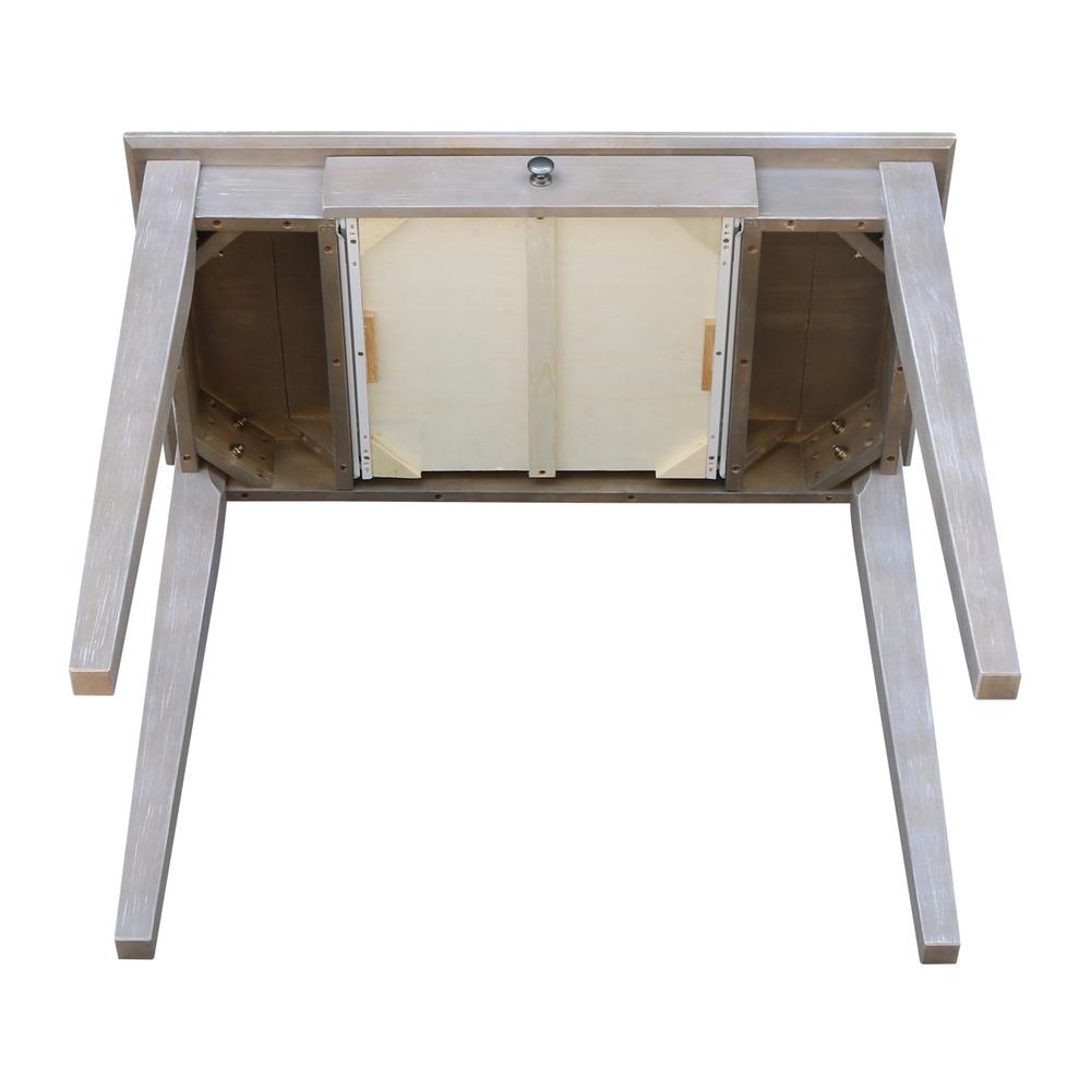 Writing Table, Washed Gray Taupe. Picture 11