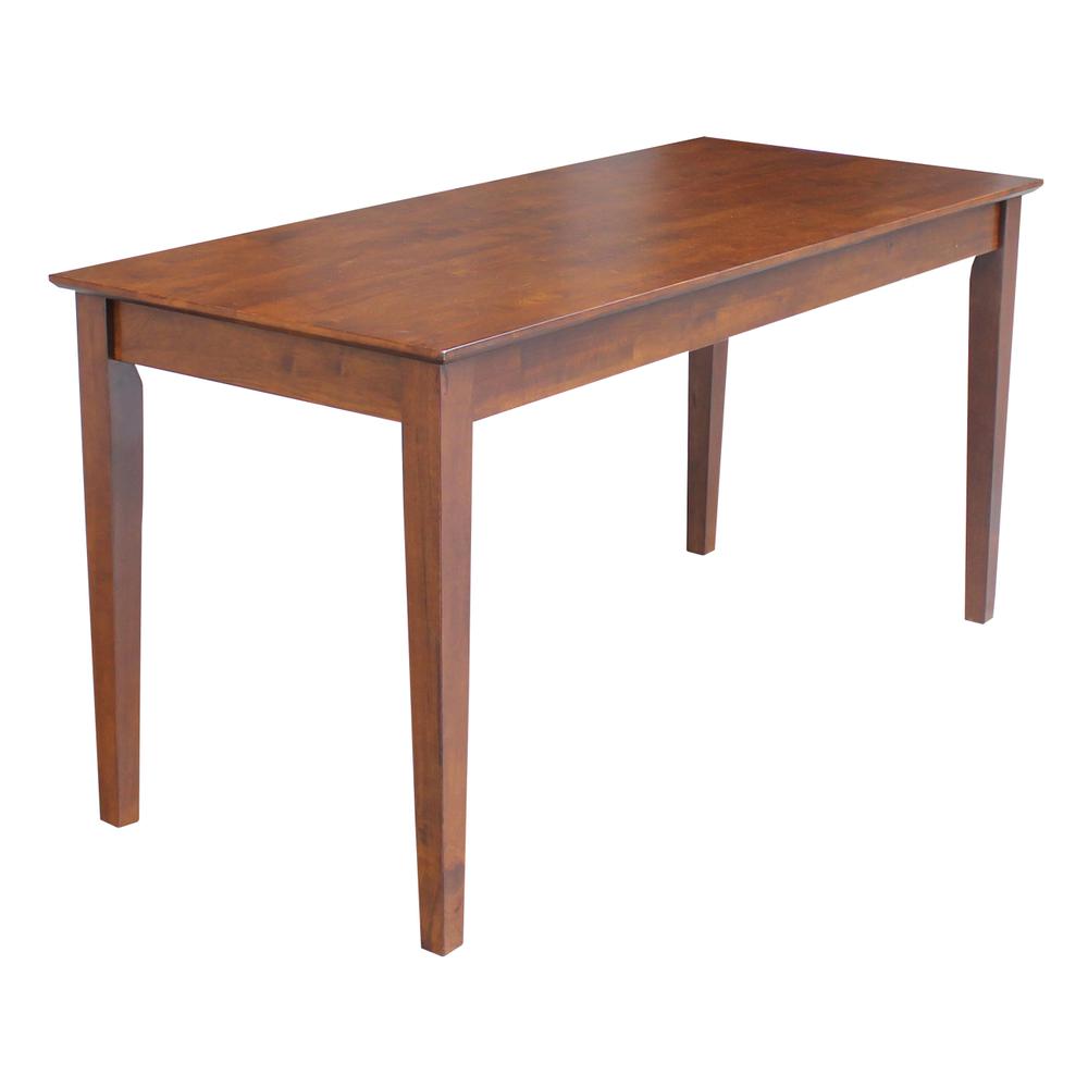 Writing Desk With Drawer - Large, Espresso. Picture 1