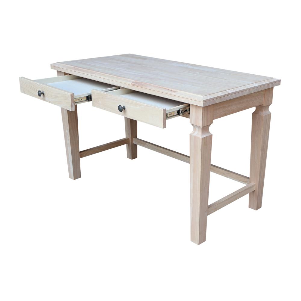 Vista Desk with 2 Drawers. Picture 4