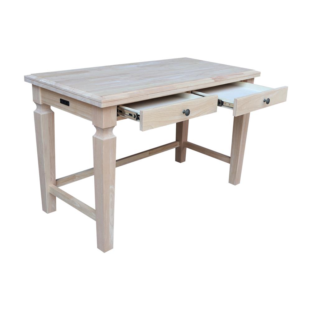 Vista Desk with 2 Drawers. Picture 9