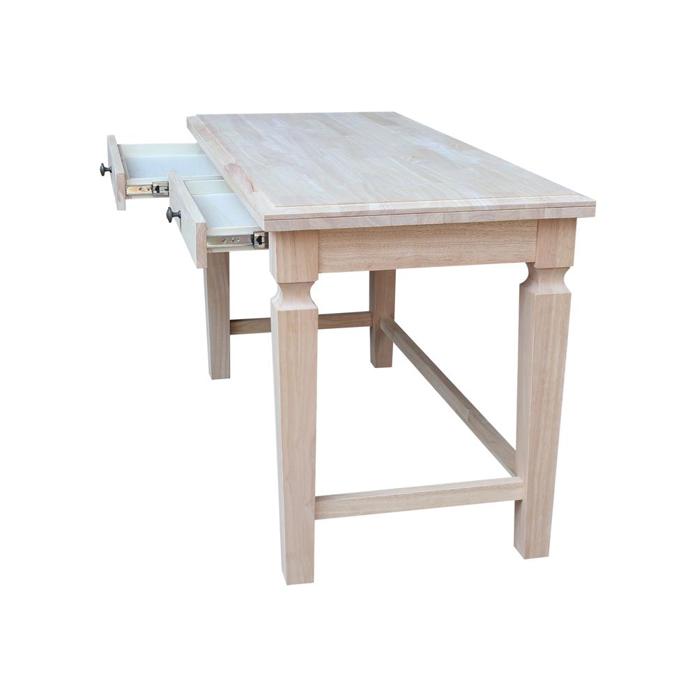 Vista Desk with 2 Drawers. Picture 10