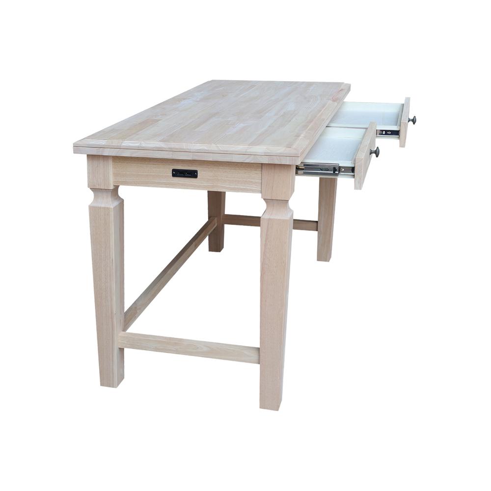 Vista Desk with 2 Drawers. Picture 17