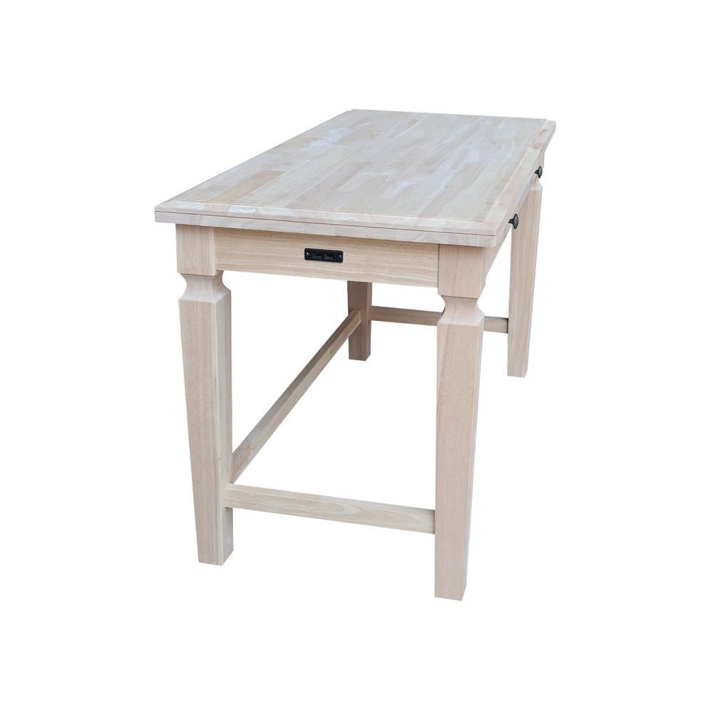 Vista Desk with 2 Drawers. Picture 11